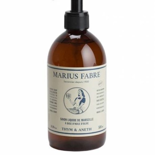 Savon liquide Thym & Aneth | Marius Fabre | 500 ml 