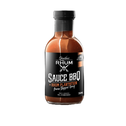 Plantation Rum BBQ Sauce  Quebec Rum - 350ml 