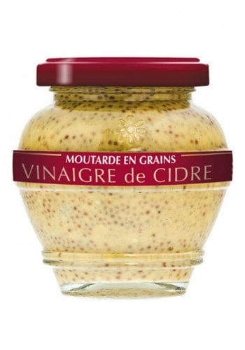 Moutarde en Grains au Vinaigre de Cidre | Domaine des Terres Rouges |200g 