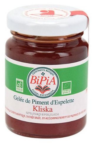 Gelée de Piment d'Espelette bio - Harenea 90g 