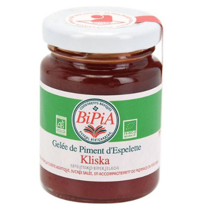 Gelée de Piment d'Espelette bio - Harenea 90g