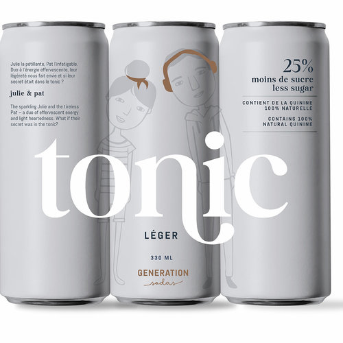Tonic Léger | Génération Soda | 330ml 