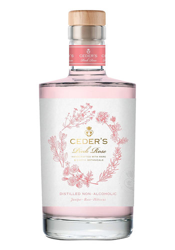 Gin sans alcool  Rose  | Ceder's 500ml 