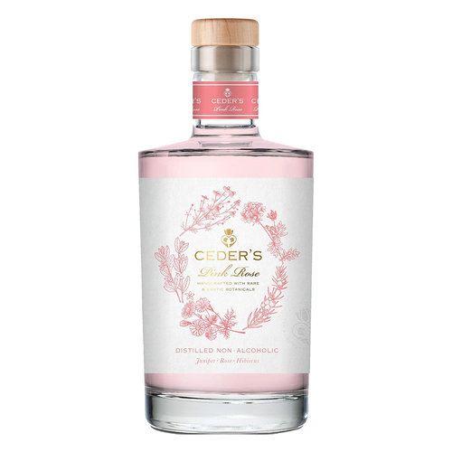 Gin sans alcool  Rose  | Ceder's 500ml 