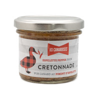 Cretonnade au piment d'Espelette  pur canard 90g | Les Canardises