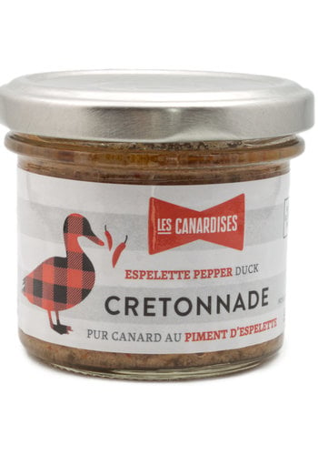 Cretonnade au piment d'Espelette pur canard | Les Canardises | 90g 