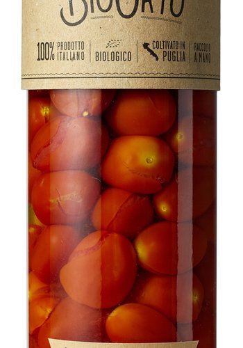 Tomates datterini biologique au naturel 580ml | BIOORTO 