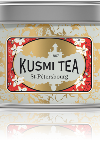Thé noir St-Petersbourg (Boîte métal) | Kusmi Tea | 125g 