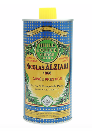 huile d'olive Cuvée prestige (bleu) - Nicolas Alziari 500 ml 