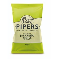 Croustille Lime et jalapenos  | Pipers | 150g