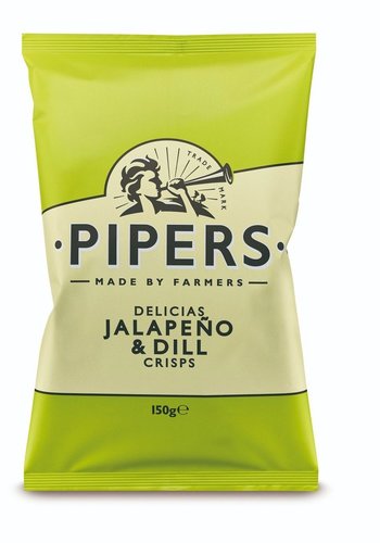 Croustille Lime et jalapenos  | Pipers |150g 