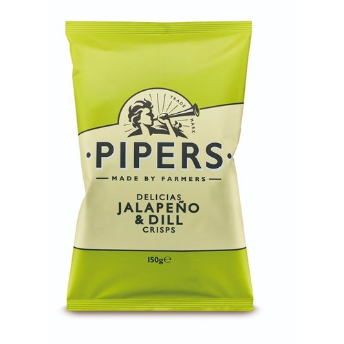 Croustille Lime et jalapenos  | Pipers | 150g 