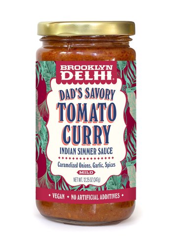Sauce indienne | Tomato Curry (douce) | Brooklyn Delhi | 347g 