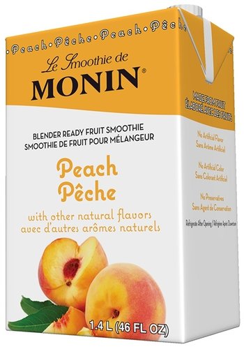 Smoothie pour Mélangeur (Pêche) | Monin | 1.4L 
