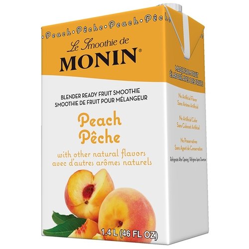 Smoothie pour Mélangeur | pêche | Monin | 1.4L 