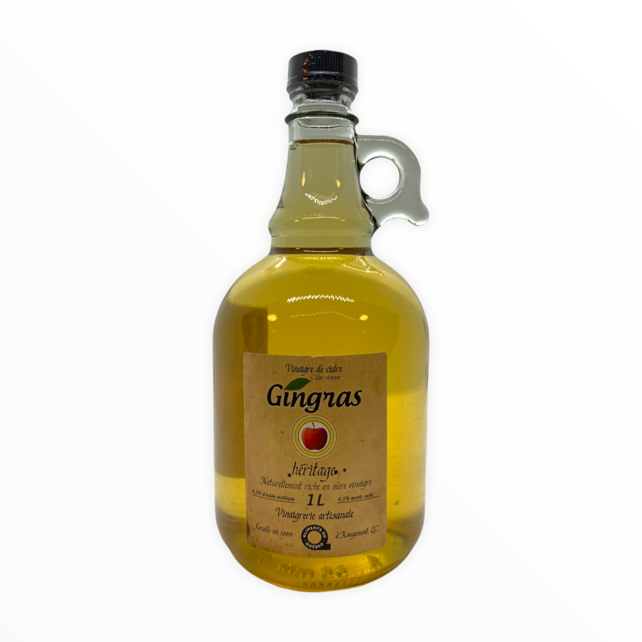 Vinaigre de cidre Heritage | Gingras | 1 litre