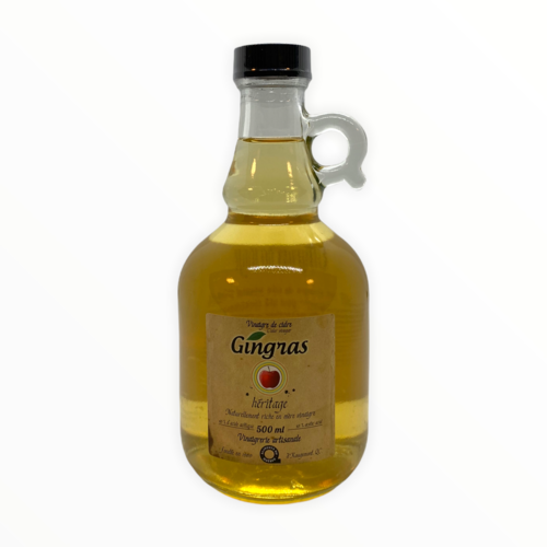 Vinaigre de cidre Heritage | Gingras |500ml 