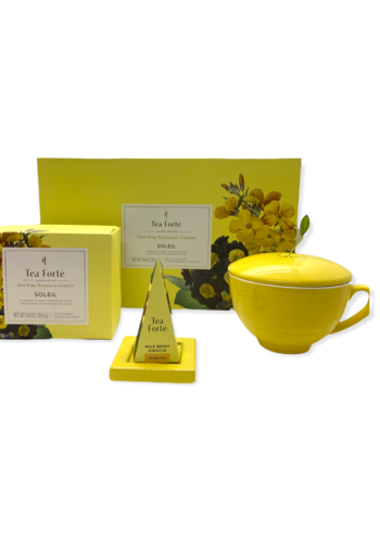 Coffret  Soleil | Tea Forte | Thé-tasse-sous sachet 