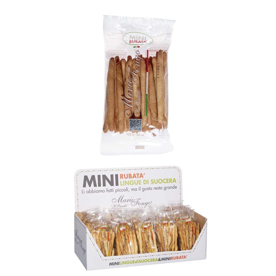 Mini Grissini Olive Oil | Mario Fongo | 100g
