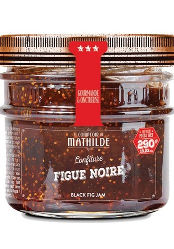 Confiture de figue noire | Le Comptoir de Mathilde| 290 g 