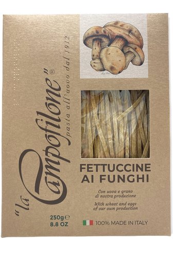 Fettuccine aux champignons 250g |La Campofilone 