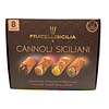 Cannolo 4 saveurs (amande-citron-chocolat-pistache) 240g |Fratellisicilia