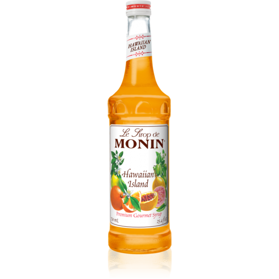 Sirop des îles hawaiïennes (hawaiian island) - Monin 750 ml