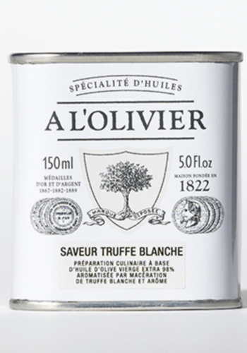 Huile d'olive saveur de truffe blanche | À L'Olivier | 150ml 