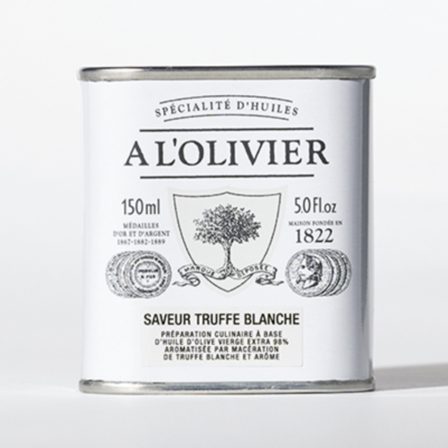 Huile d'olive saveur de truffe blanche | À L'Olivier | 150ml 