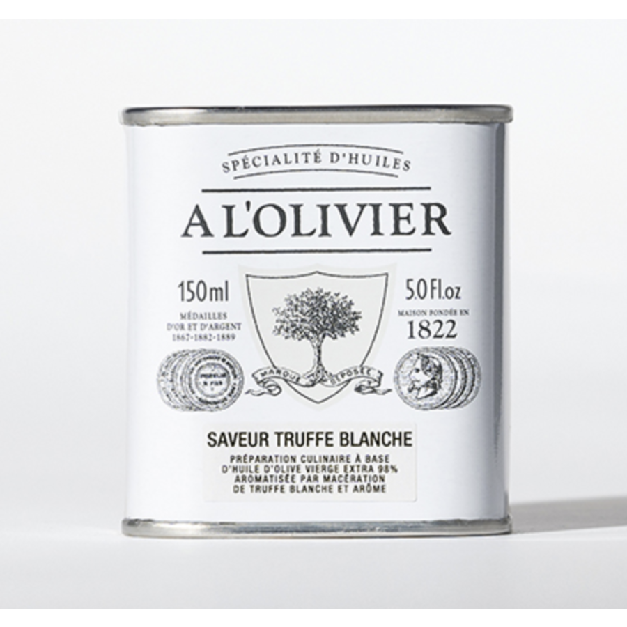 Huile d'olive saveur de truffe blanche | À L'Olivier | 150ml