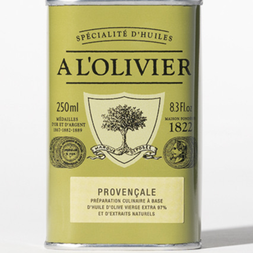 Huile d'olive  aux herbes de Provence| bidon | À l'Olivier | 250ml 