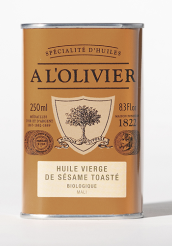 Huile vierge de sésame grille Bio | À L'Olivier | 250ml 