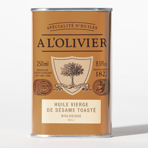 Huile vierge de Sésame Toasté Bio | À L'Olivier | 250ml 