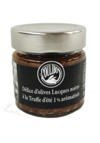 Délice d'olives Lucques noires à la truffe d'été | L'Oulibo | 