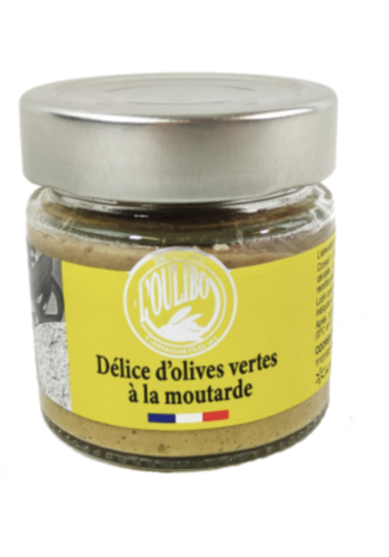 Délice d'olives vertes à la moutarde | L'Oulibo | 90g 