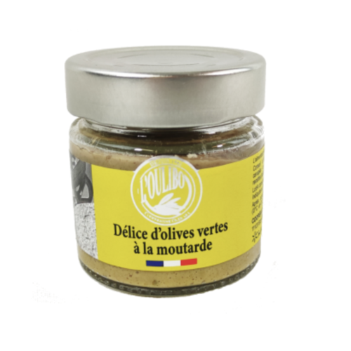 Délice d'olives vertes à la moutarde | L'Oulibo | 90g 