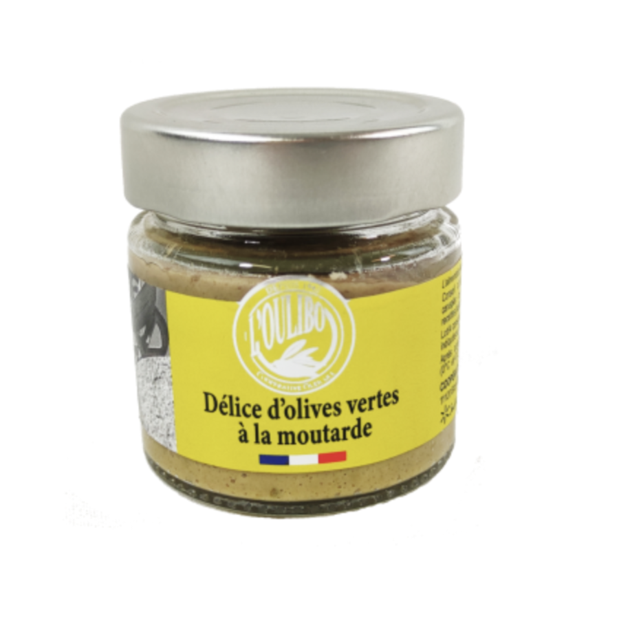 Délice d'olives vertes à la moutarde | L'Oulibo | 90g