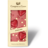 Barre gourmande coeur rouge (Chocolat ruby)| Comptoir du cacao | 100g