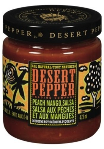 Salsa aux pêches et aux mangues | Desset Pepper | 454g 