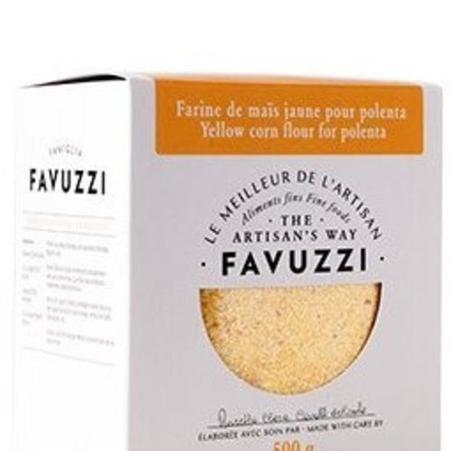 Farine de maïs jaune pour polenta | Favuzzi | 500g 