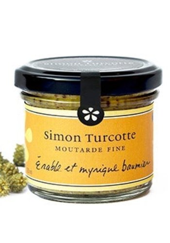 Les moutardes Érable et myrique beaumier 125 ml | Simon Turcotte 