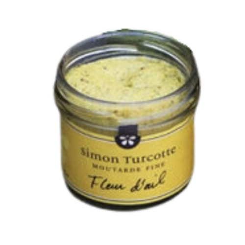 Moutarde Fleur d'ail | Simon Turcotte | 125 ml 