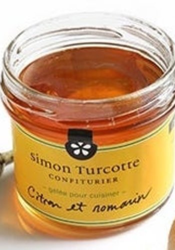 Gelée de citron et romarin | Simon Turcotte | 125 ml 