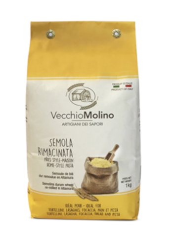 Semoule de ble dur VecchioMolino 1kg g 