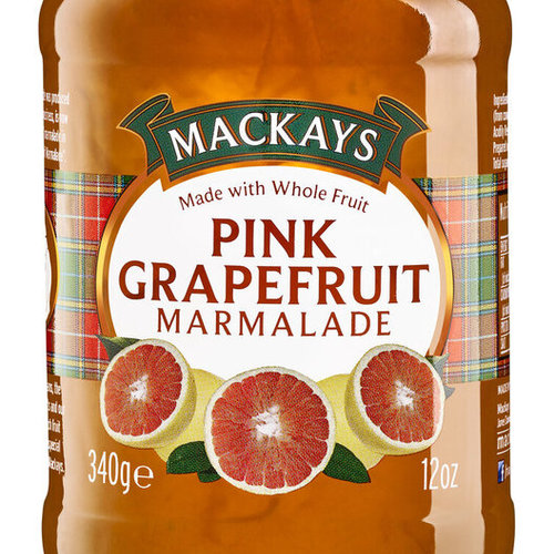 Marmelade rose de pamplemousse 340g | Mackays 