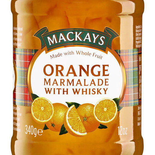 Orange Marmalade with Whisky 250 ml | Mackays 