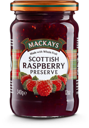 Confiture de Framboises écossaises |  Mackay's | 250ml 