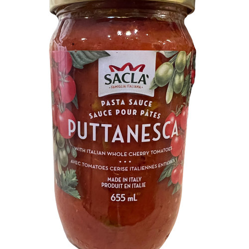 Sacla Puttanesca Sauce -560g 