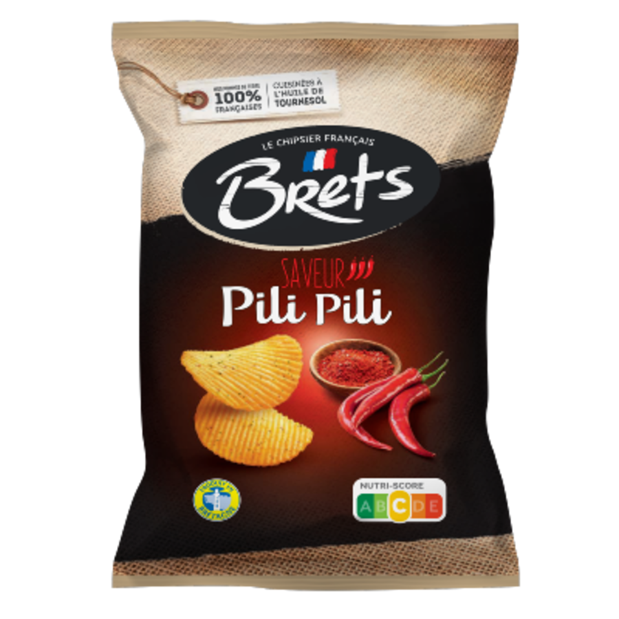 Pili pili chips - Brets 125g