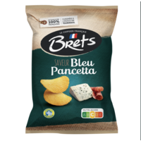 Blue cheese and pancetta chips - Brets 125 g